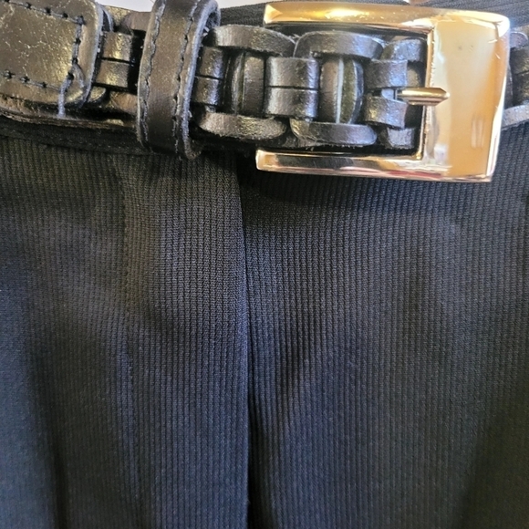 Black Pantsuit Small Top / 8 Petite Pants Work Coordinated Set - Picture 5 of 6